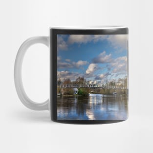 Footbridge Over The Thames At Reading Mug